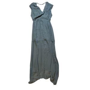 Cha Sor Blue Gray Sundress Sz‎ S